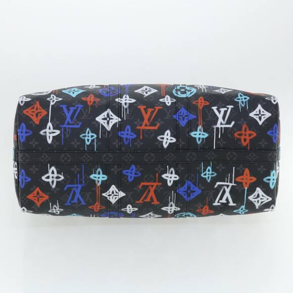 LOUIS VUITTON Monogram Eclipse Keepall Bandouliere 50 Boston M21384 - Picture 5 of 16